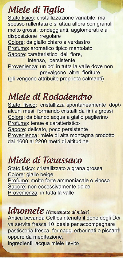 Apicoltura La Fata delle Api – Piazza Brembana